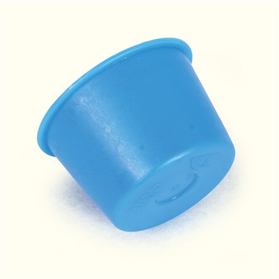 Blue Tapered Cap Plug, #35