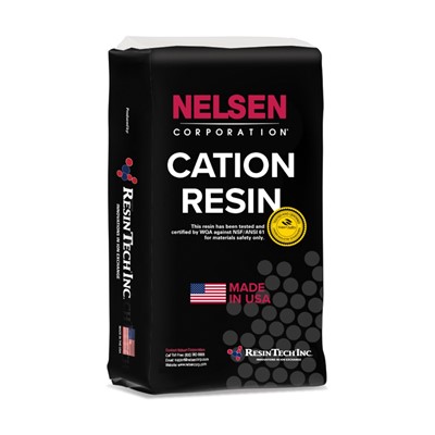 ResinTech Cation Resin, 10%, 1 CF