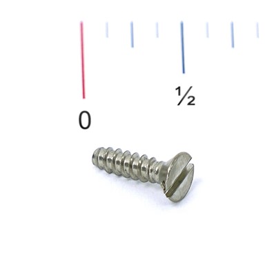 Fleck Screw, Flat Head