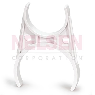 Membrane Clip, Dbl Wht 3" x 2.5"